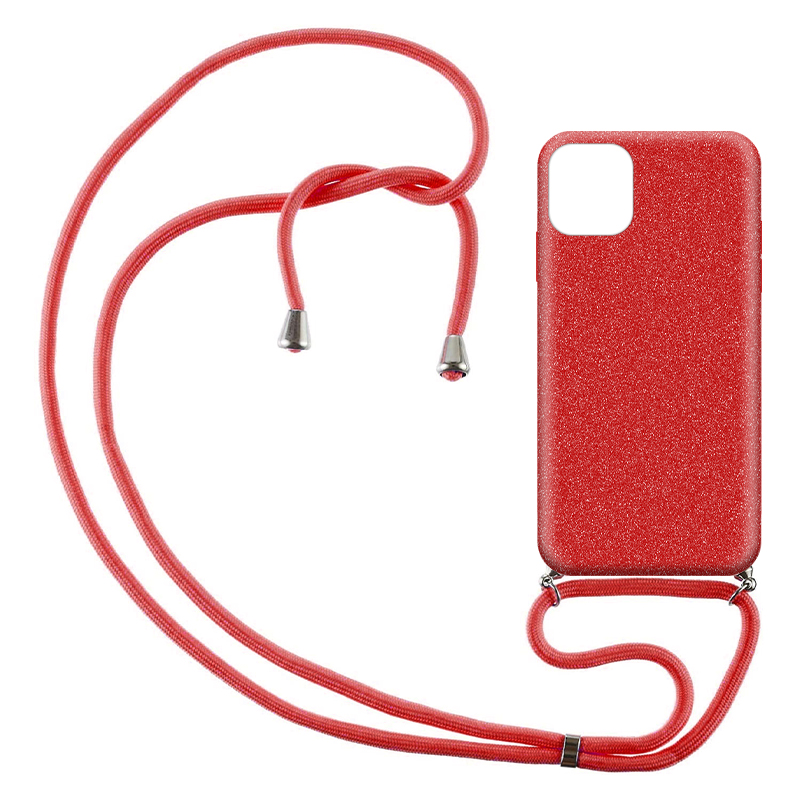 Θήκη με Λουράκι Λαιμού Stardust Apple iphone 11 Κόκκινο - Image 3