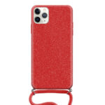 Θήκη με Λουράκι Λαιμού Stardust Apple iphone 11 Pro Max Κόκκινο