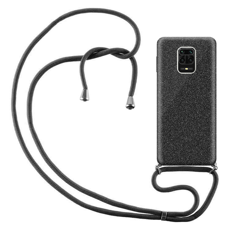 Θήκη με Λουράκι Λαιμού Stardust Xiaomi Redmi Note 9s / 9 Pro / 9 Pro Max Μαύρο - Image 2