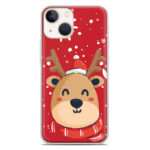 Θήκη Back Cover Apple iPhone 13 Mini Christmas Deer Κόκκινο