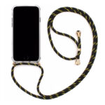 Θήκη με Λουράκι Λαιμού Samsung Galaxy A72 Μαύρο Πράσινο