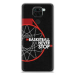 Θήκη Back Cover Xiaomi Redmi Note 9 Basketball Never Stop