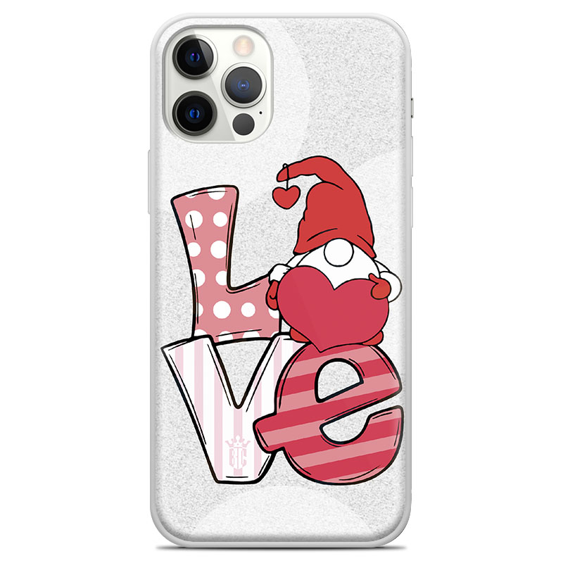 Θήκη Back Cover Apple iphone 12 Pro Max Valentine Love White Elf