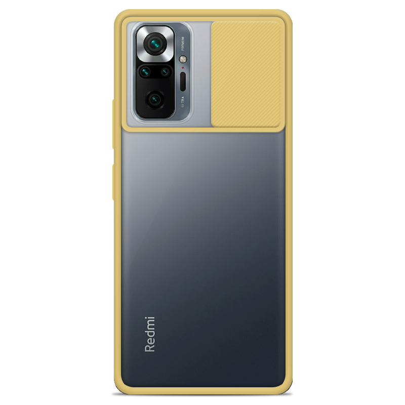 Θήκη TPU CamShield Xiaomi Redmi Note 10 Pro / 10 Pro Max Κίτρινη - Image 2