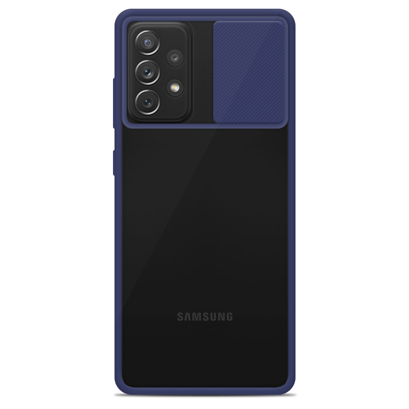 Θήκη TPU CamShield Samsung Galaxy A72 Σκούρο Μπλέ - Image 2
