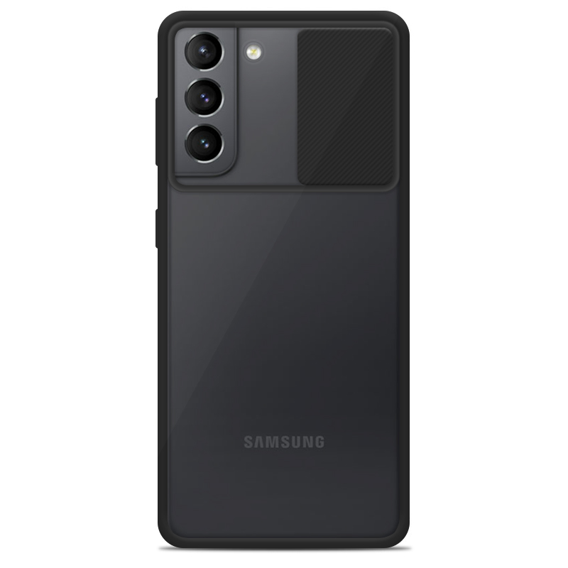 Θήκη TPU CamShield Samsung Galaxy S21 Μαύρη - Image 2