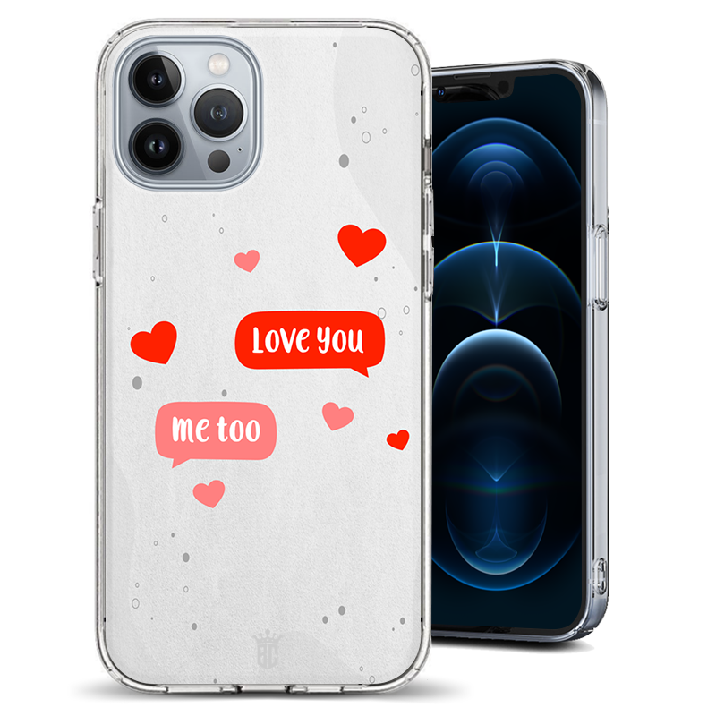 Θήκη Back Cover Apple iphone 12 Pro Max Valentine Me too
