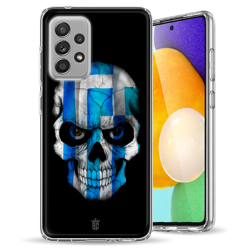 Θήκη Back Cover Samsung Galaxy A52 Skull GR