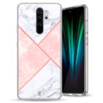 Θήκη Back Cover Xiaomi Redmi Note 8 Pro Marble Pink Glitter B