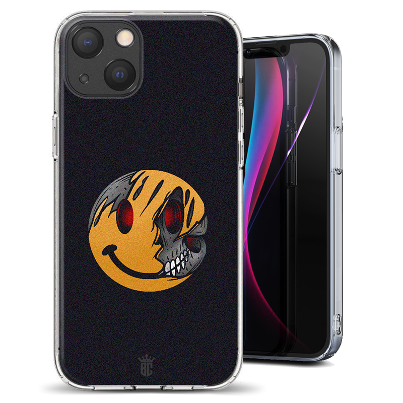 Θήκη Back Cover Apple iPhone 13 Mini Smile Skull Happy
