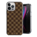 Θήκη Back Cover Apple iphone 13 Pro Max Brown Chess