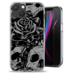 Θήκη Back Cover Apple iPhone 13 Skull Black D2