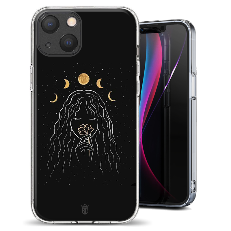 Θήκη Back Cover Apple iPhone 13 Woman flower