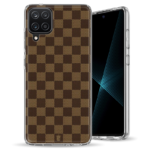 Θήκη Back Cover Samsung Galaxy A12 / M12 Brown Chess
