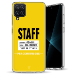 Θήκη Back Cover Samsung Galaxy A12 / M12 Staff