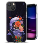 Θήκη Back Cover Apple iphone 13 Astronaut Flowers