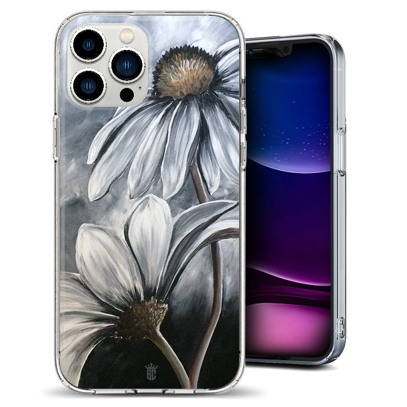 Θήκη Back Cover Apple iphone 13 Pro Daisies White