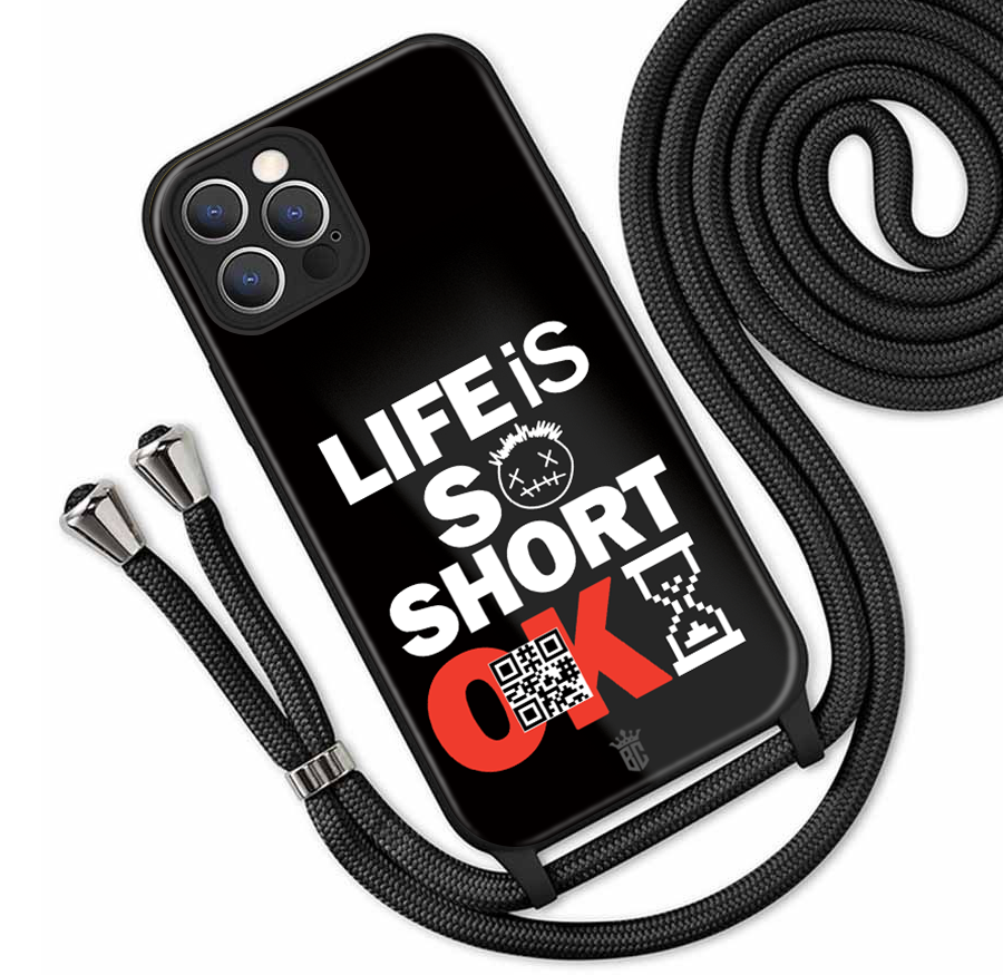 Θήκη Premium με λουράκι λαιμού Apple iphone 13 Pro Max Life IS