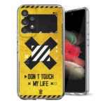 Θήκη Back Cover Samsung Galaxy A13 4G Don’t Touch My Life Κίτρινο