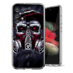 Θήκη Back Cover Samsung A53 5G Skull Red Blue