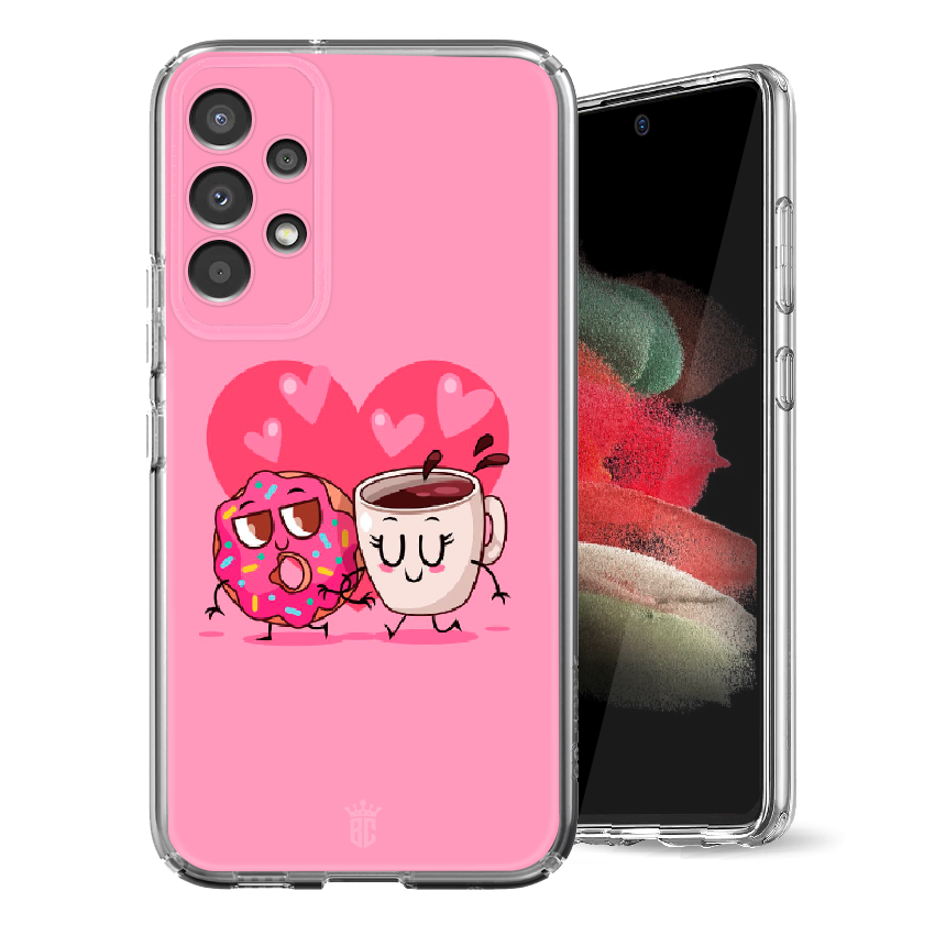 Θήκη Back Cover Samsung Galaxy A73 Valentine Coffe