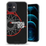 Θήκη Back Cover Apple iPhone 12 Basketball Never Stop