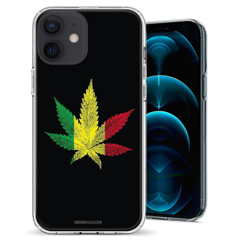 Θήκη Back Cover Apple iPhone 12 Cannabis Colors