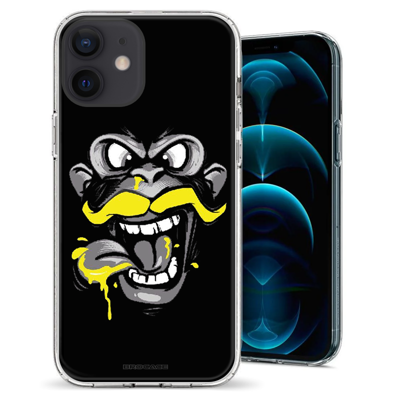 Θήκη Back Cover Apple iPhone 12 Simian Crazy