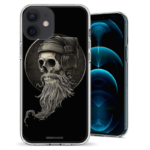 Θήκη Back Cover Apple iPhone 12 Skull Music