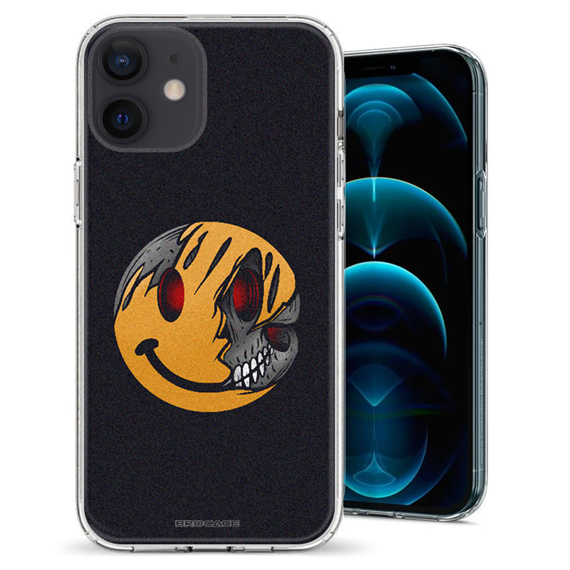 Θήκη Back Cover Apple iPhone 12 Skull Smile