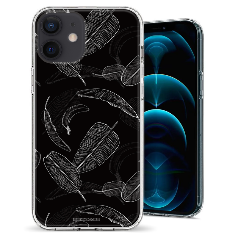 Θήκη Back Cover Apple iPhone 12 leaves tropical