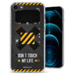 Θήκη Back Cover Apple iphone Xr Don‘t Touch My Life biack