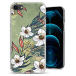 Θήκη Back Cover Apple iPhone 6  /6s Flowers Green