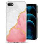 Θήκη Back Cover Apple iPhone 6 / 6s Pink Gold White