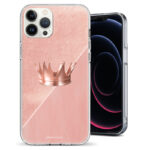 Θήκη Back Cover Apple iphone 12 Pro Rose Gold Crown