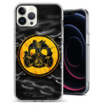 Θήκη Back Cover Apple iphone 12 Pro Skull Mask Yellow