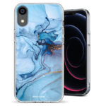 Θήκη Back Cover Apple iphone Xr Marble Blue Gold