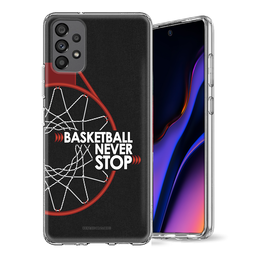 Θήκη Back Cover Samsung Galaxy A72 Basketball Never Stop