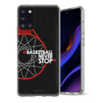 Θήκη Back Cover Samsung Galaxy A31 Basketball Never Stop