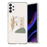Θήκη Back Cover Samsung Galaxy A33 5G Lines Woman D1