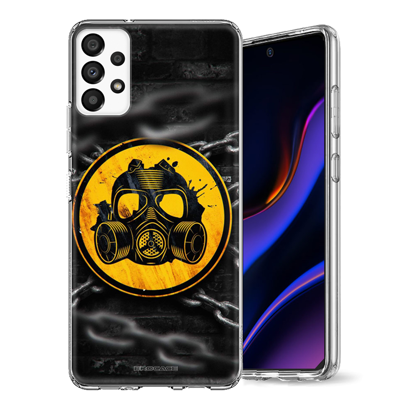 Θήκη Back Cover Samsung Galaxy A33 5G Skull Mask Yellow