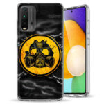 Θήκη Back Cover Xiaomi Redmi 9T Poco M3 Skull Mask Yellow