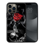 Θήκη Premium Apple iPhone 13 Pro Max Rose Red Black
