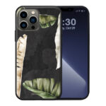 Θήκη Premium Apple iPhone 13 Pro Max Tropical Leaves Green