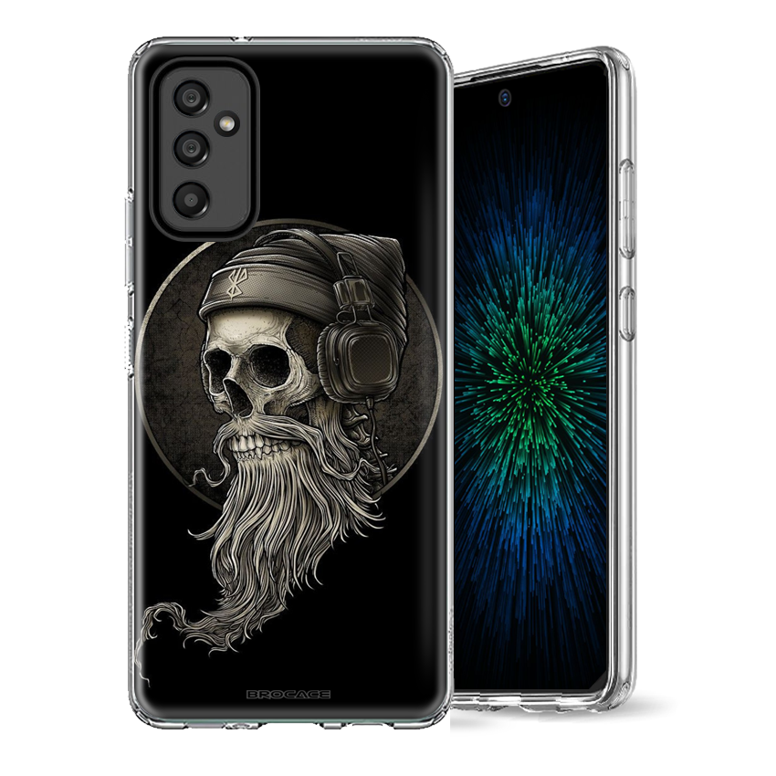 Θήκη Samsung Galaxy M52 5G Skull Music
