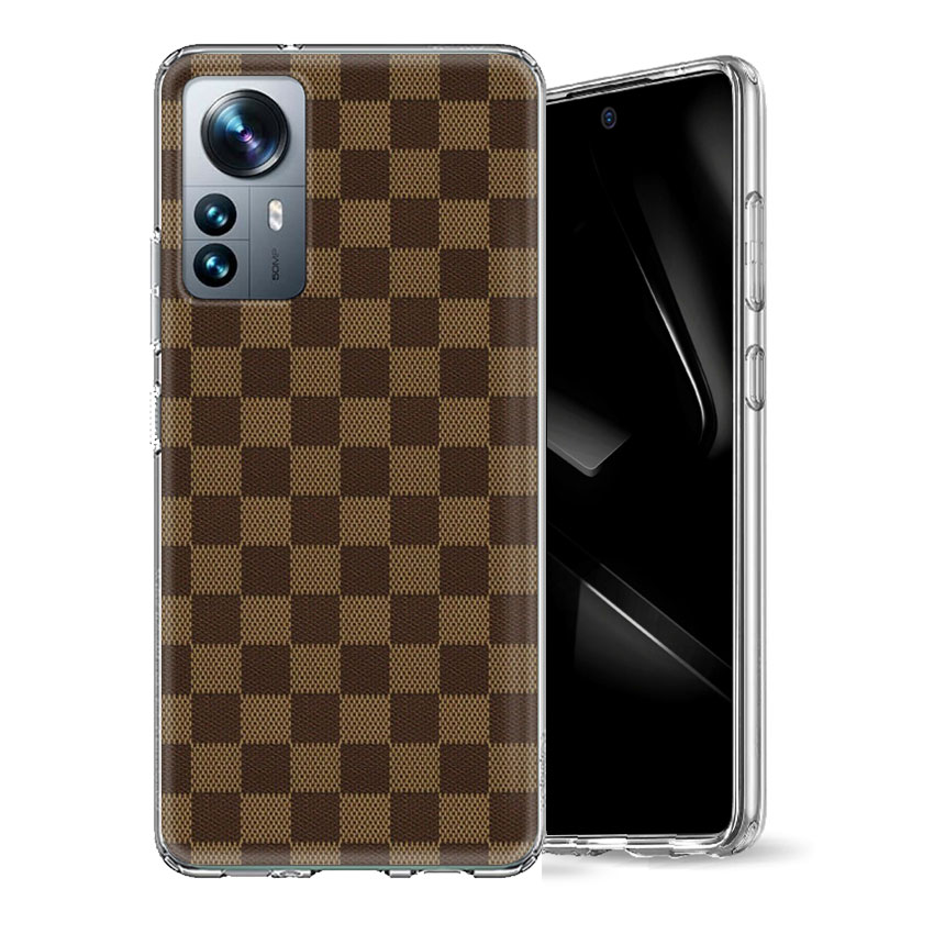 Θήκη Back Cover Xiaomi Redmi 12 Pro Brown Chess