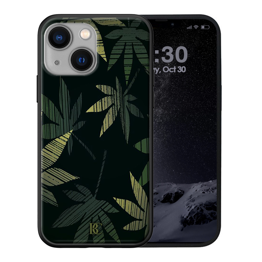 Θήκη Premium Apple iPhone 13 Mini Cannabis Green
