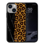 Θήκη Premium Apple iPhone 13 Mini Marble Black Leopard