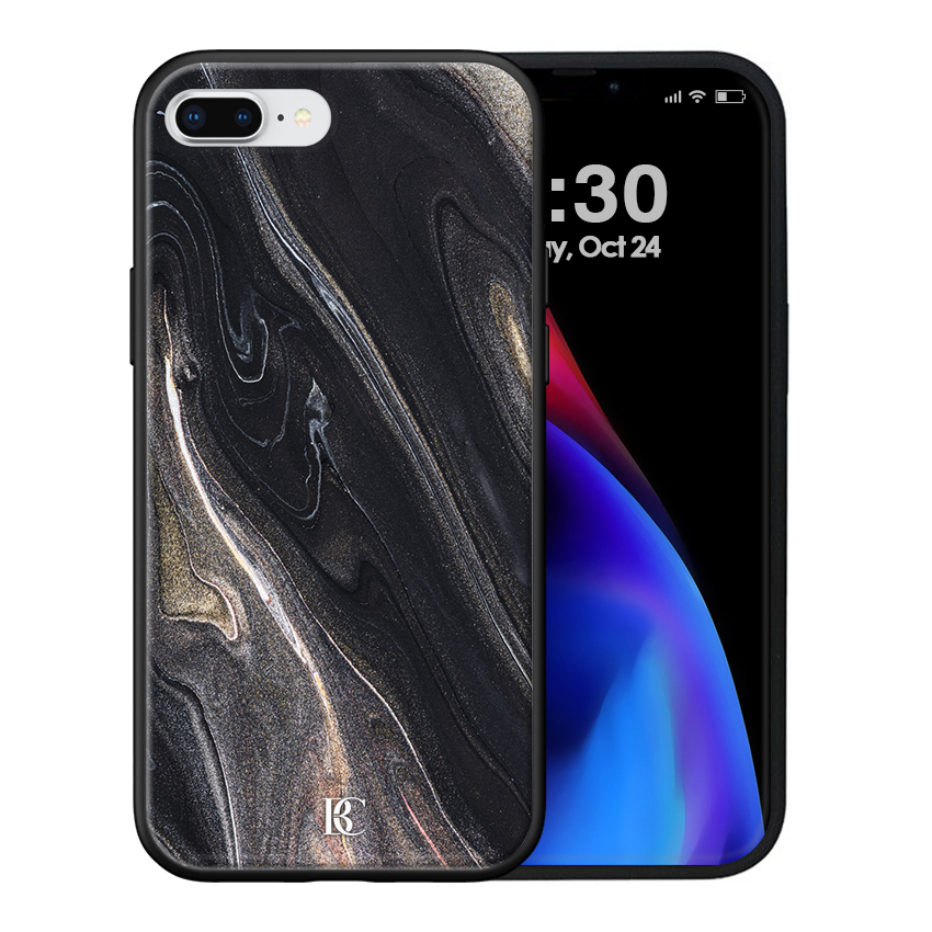 Θήκη Premium Apple iPhone 7 Plus 8 Plus Liquid marble