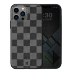 Θήκη Premium Apple iphone 12 Pro Brown Chess Black Gray
